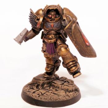 Blood Angels Primaris Captain with Jump Pack by Grim Factorum