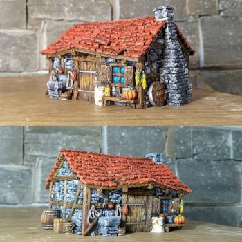 Tabletop World, Cottage house by Miniatures Guild