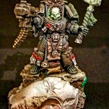 Chaplain in Power Armour by Kuldunax