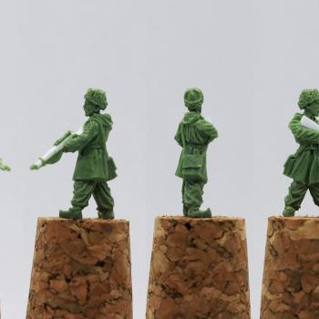 Finnish sharpshooter first pose 1:72 by Tredor