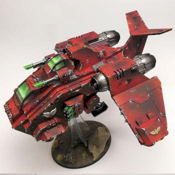 Blood Angels Stormraven by Jambot