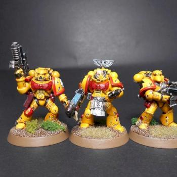 Imperial Fists Space Marines by MaaX