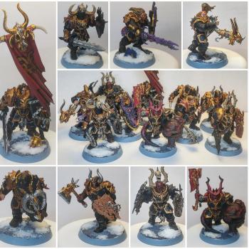 Khorne Chaos Warrior Unit (Converted) by Lautrec
