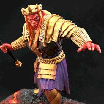 Fire Giant by WizKids by MuhtPaints