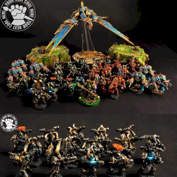 Warhammer 40k, Chaos Space Marins Army by cool-minis.com