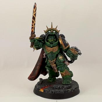 Salamander captain in gravis armor. by Dugefreshness