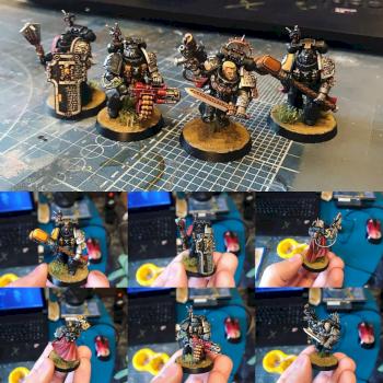 Deathwatch Kill Team Squad by IreMoon