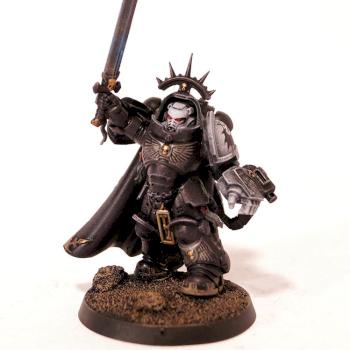 Raven Guard Captain in Gravis Armour by Grim Factorum