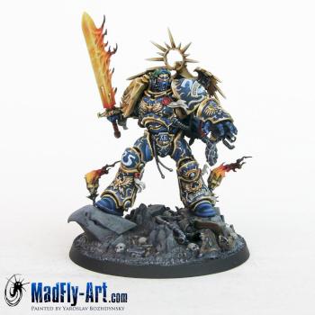 Roboute Guilliman, Primarch of the Ultramarines by MadFlyArtStudio