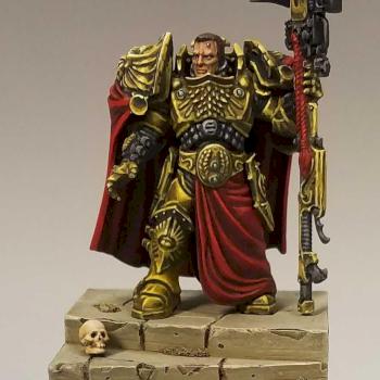 Adeptus Custodes Captain by somerandomidiot