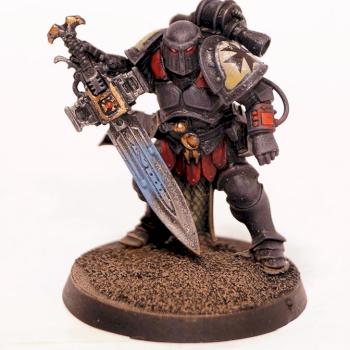 Black Templars Emperor's Champion by Grim Factorum