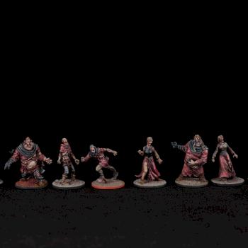 ZOMBICIDE - Black Plague - Zombie walkers, runners and fatties. by onei