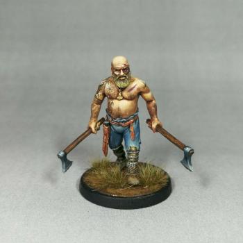 V&V miniatures - 28mm Viking warrior by patttttry85