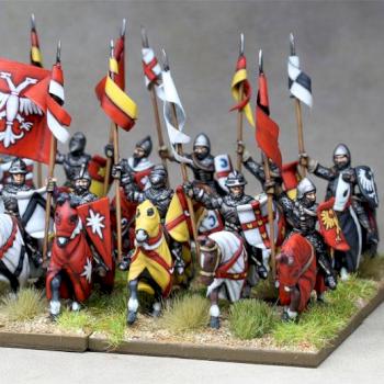 15mm Serbian Knights by sdean