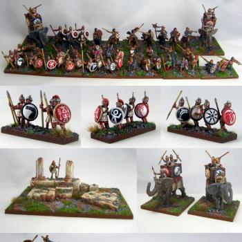Pro-Painted DBA 15mm scale Later Carthaginian Army by goblin1980