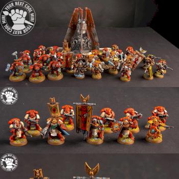 Warhammer 40k, Blood Angels Army by cool-minis.com