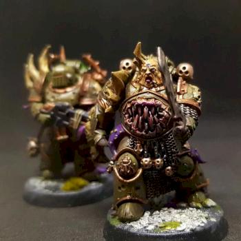 Death Guard Plague Marines by richardhero