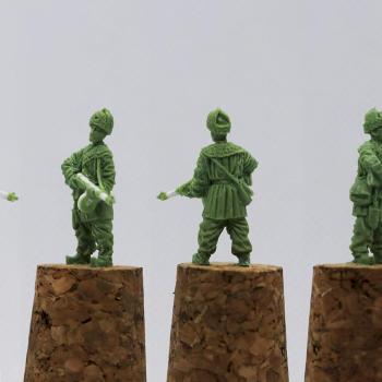 Finnish soldier with pps gun 1:72 by Tredor