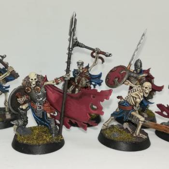 Sepulchral Guard Skeletons by thereisnoname
