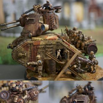 Leman Russ Exterminator Conversion by disturbing_presence