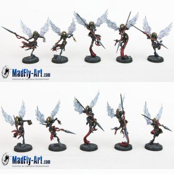 Sisters Angels Troops by MadFlyArtStudio