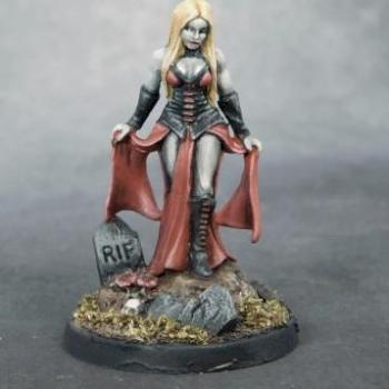 Female vampire by The Huntress