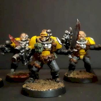 Imperial fist scouts by Bouboufreak