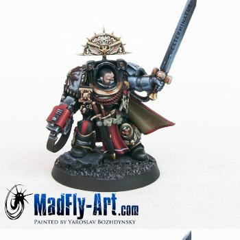 Deathwatch Terminator Captain by MadFlyArtStudio