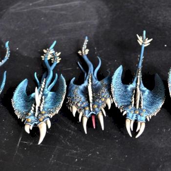screamers of Tzeentch by RogueBrush