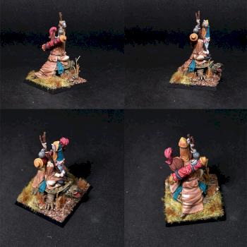 Coolminiornot Rising Sun  Kazou Old Sage by belminiart