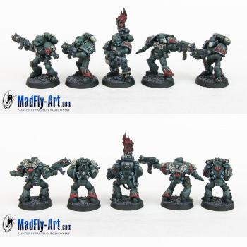 Damned Legionnaires Squad by MadFlyArtStudio