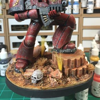 Blood Angel Space Marine by VoarDalagh