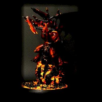 Warhammer A.O.S AZHEL Khorne Deamon Prince. by Hexagone Club