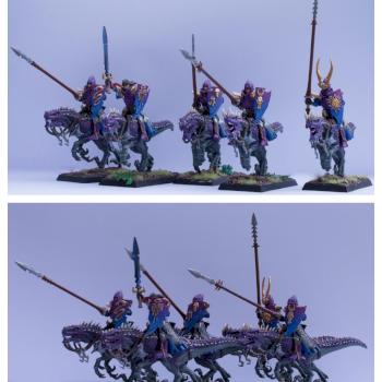 Cold one knights, Drakespawn knights by Resurrection