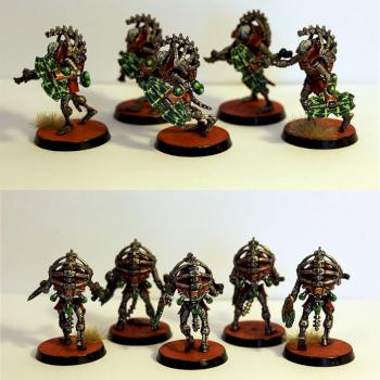 Necron Praetorians by Aenarel