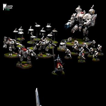 Tau Vior'la battleforce by castlebrush