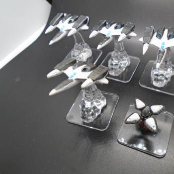 Monsterpocalypse Painted Protectors Sun Fighters & Shadow Gate by w013ejb