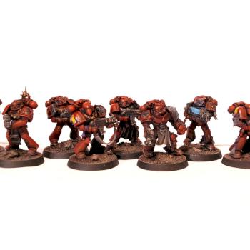 Blood Angels Tactical Squad by Grim Factorum