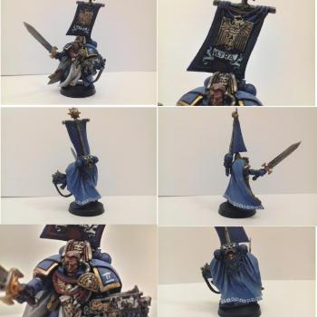 Space Marine Captain from Assault on Black Reach by Qjack