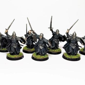 Black Numenoreans speedpaint (4h total) by Jazvm