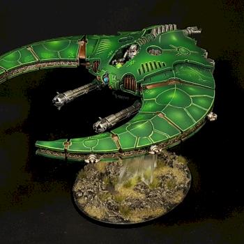 Necron Night Scythe by Kneeil
