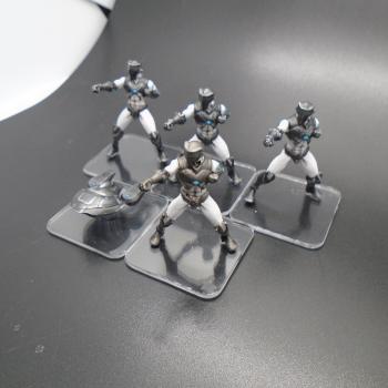 Monsterpocalypse Painted Protectors Shinobi & Interceptor by w013ejb