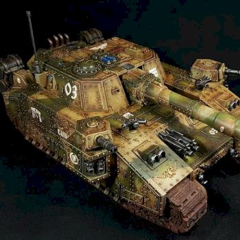 Astra Militarum Shadowsword by Kneeil
