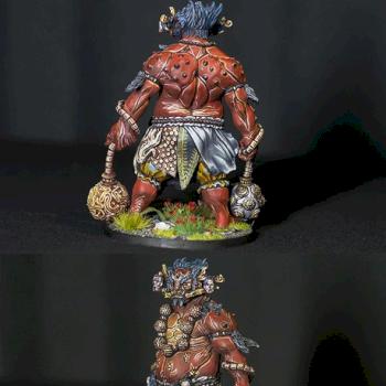 one of blood - rising sun by holominiatures