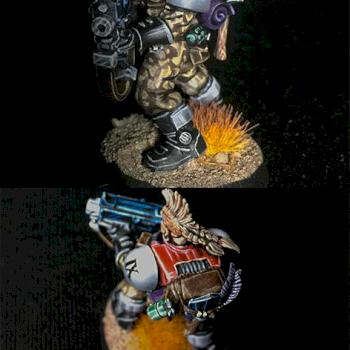blood angels scouts by holominiatures