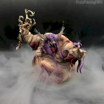 Nurgle Maggotkin Rotigus by PiratePaintingFXBG