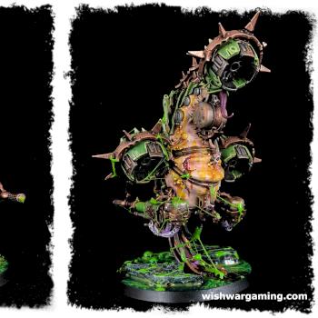 Death Guard Foetid Bloat-drone by Wish Wargaming