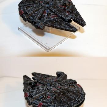 Millenium Falcon repaint by Aenarel