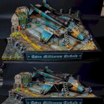 Astra Militarum Airfield by zulus