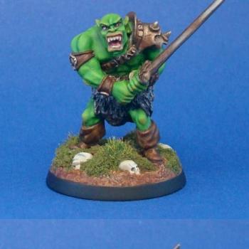 Orc Warrior (28 mm) by melihov